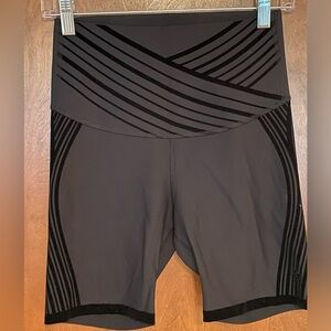 Glowmode reversible compression athletic shorts